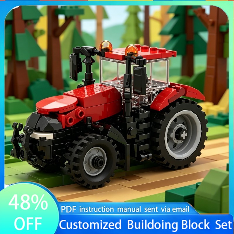 Heavy Equipment Lego - 214 قطعة من مكعبات البناء المعيارية