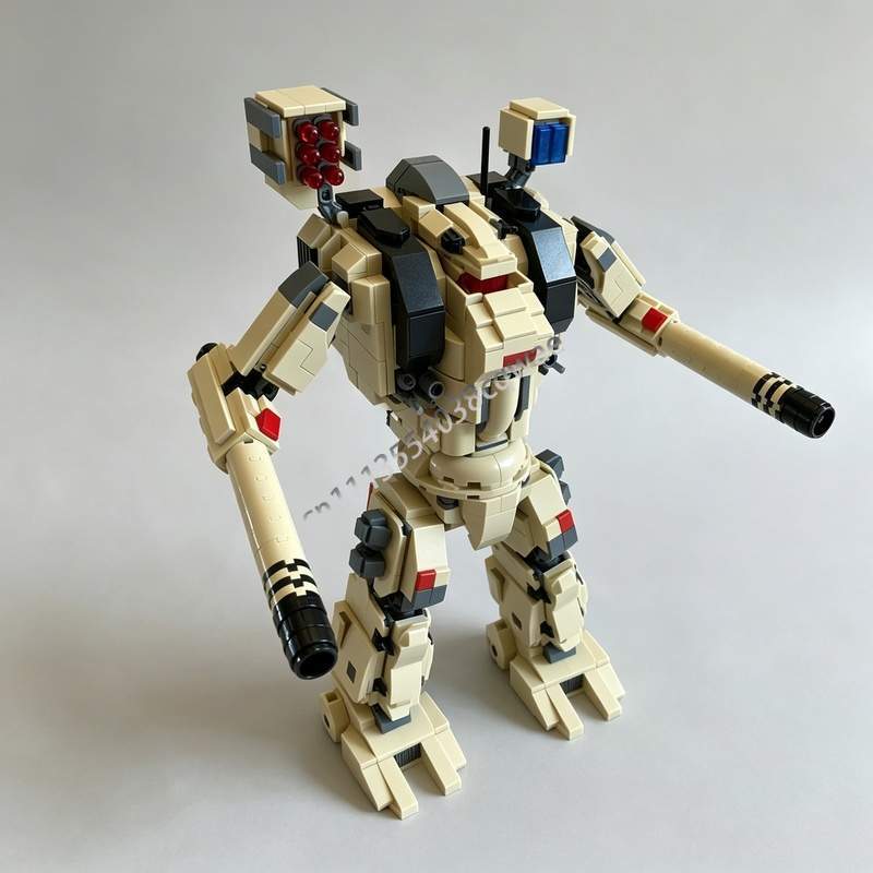 1198 قطعة مكعبات بناء روبوت مي - مراجعة Heavy Equipment Lego وسعره