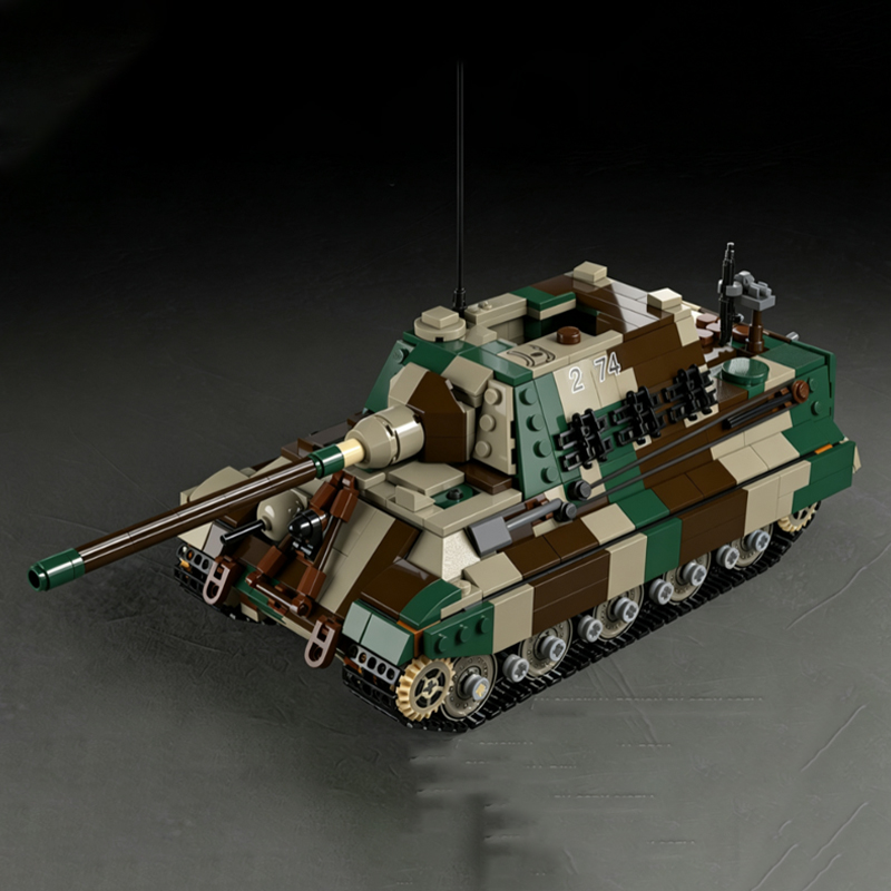 نموذج مدمرة دبابات ثقيلة من نو - مراجعة Heavy Equipment Lego وسعره