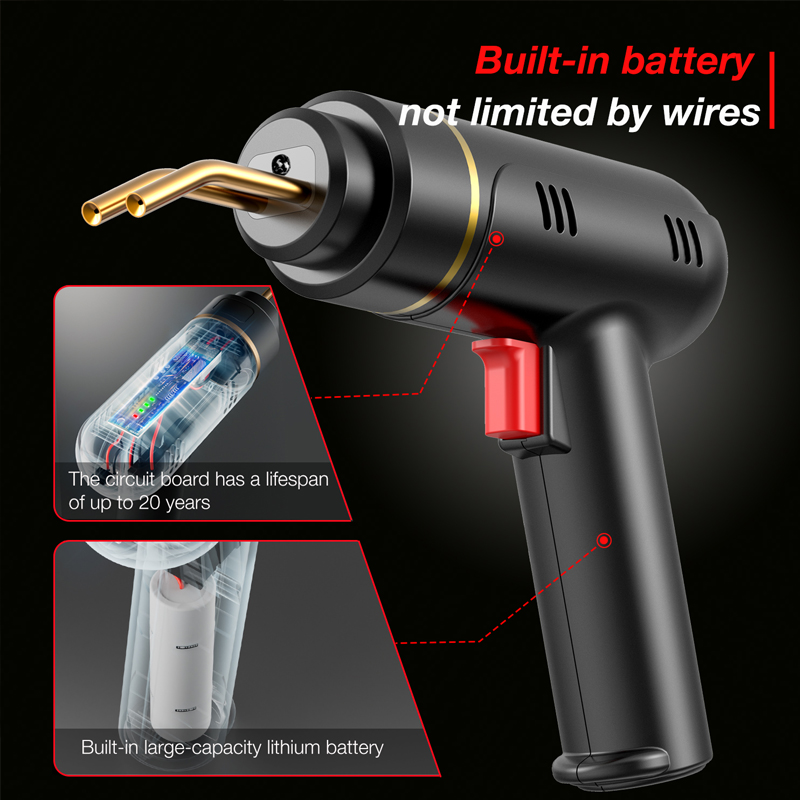 طقم مسدس لحام بلاستيك لاسلكي ، - مراجعة Portable Welding Generator وسعره
