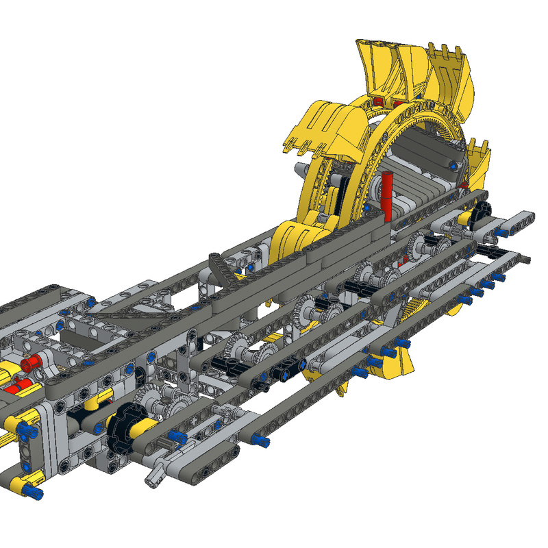 MOC-24566 جديد 42055 بقعة دلو  - مراجعة Heavy Equipment Lego وسعره