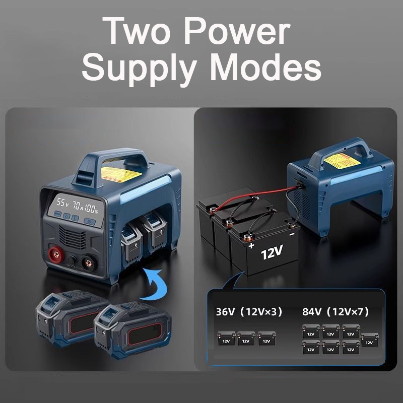 ماكينة لحام محمولة لاسلكية تعم - مراجعة Portable Welding Generator وسعره