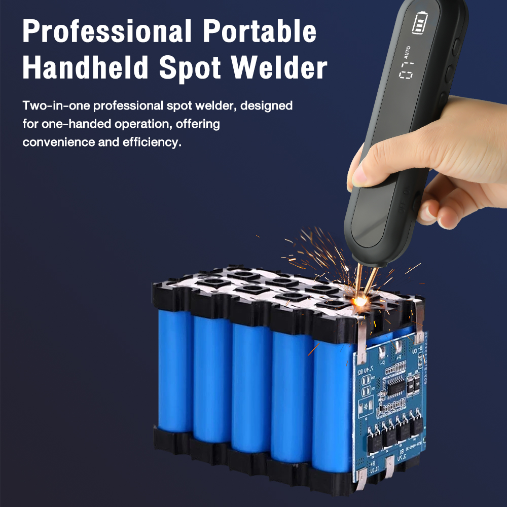 جهاز لحام نقطي محمول باليد بـ  - مراجعة Portable Welding Generator وسعره