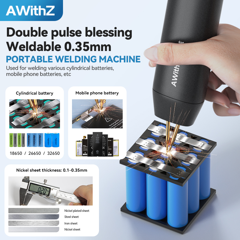 Awithz بطارية محمولة بقعة لحام - مراجعة Portable Welding Generator وسعره