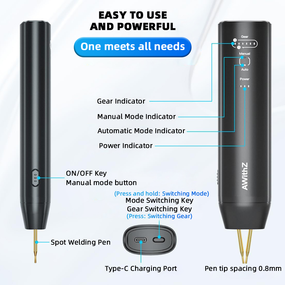 Awithz بطارية محمولة بقعة لحام - مراجعة Portable Welding Generator وسعره