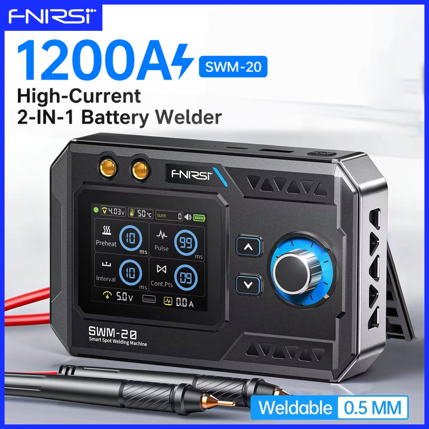 آلة لحام البطاريات ذات النبضة  - مراجعة Portable Welding Generator وسعره